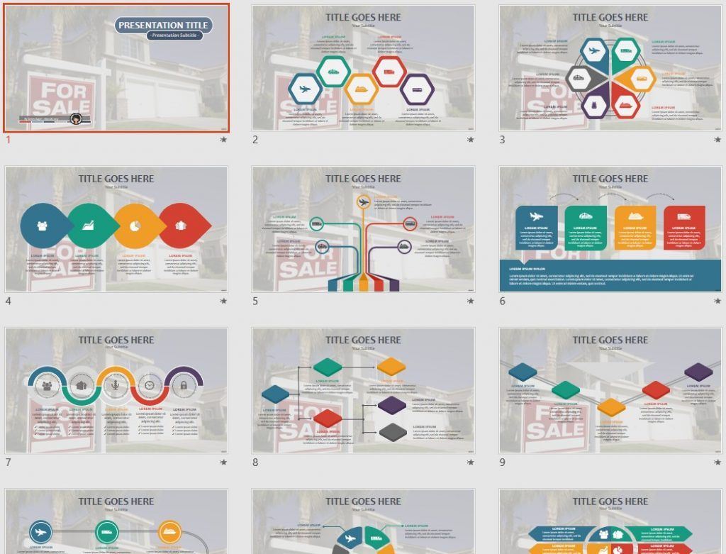 Real Estate PPT by SageFox Real Estate PPT by SageFox