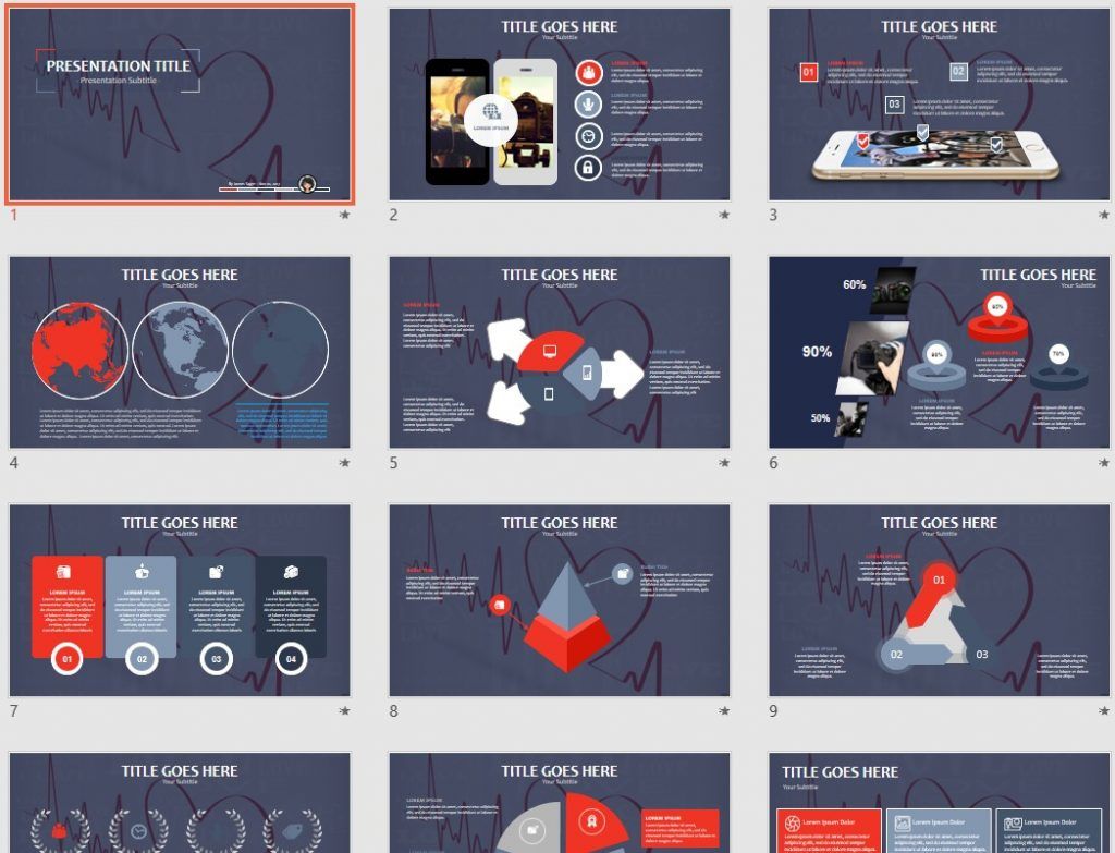 Cardiogram PPT by SageFox Cardiogram PPT by SageFox