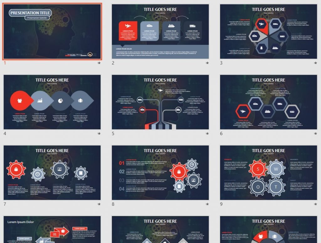 concept of thinking PPT by SageFox concept of thinking PPT by SageFox