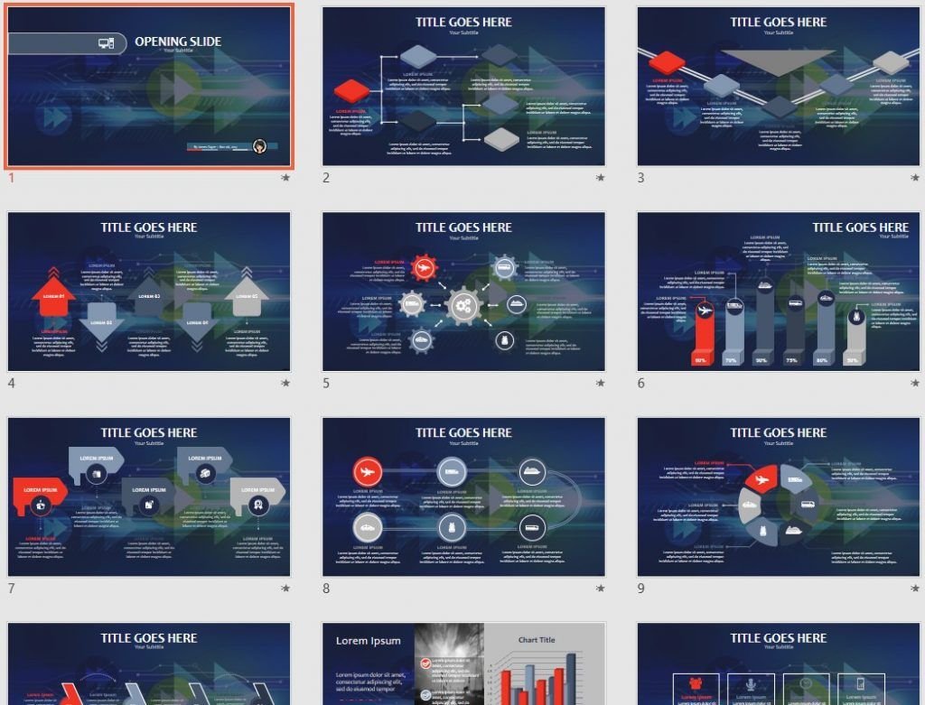 abstract tech PPT by SageFox abstract tech PPT by SageFox