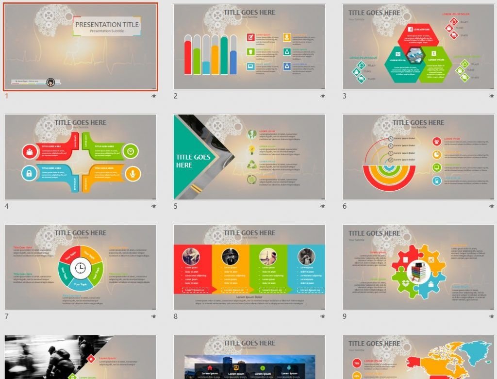thinking concept PPT by SageFox thinking concept PPT by SageFox