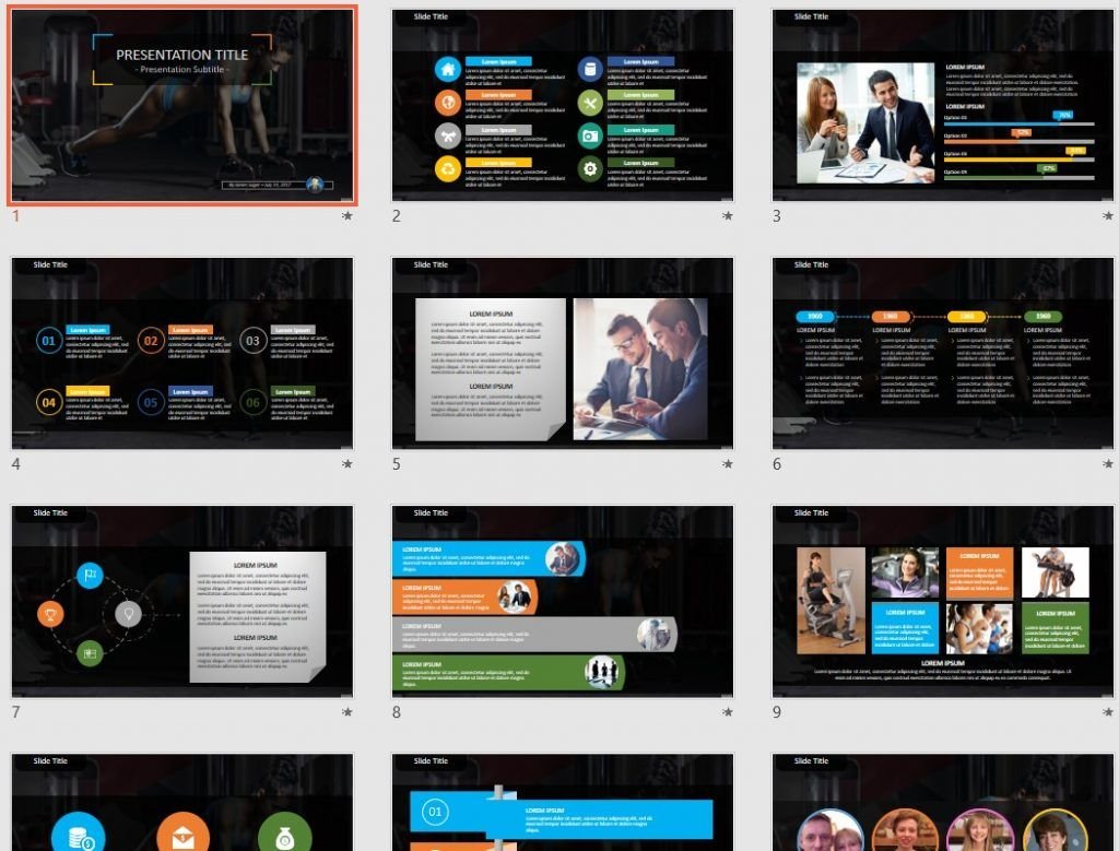 woman doing push-ups PowerPoint by SageFox woman doing push-ups PowerPoint by SageFox