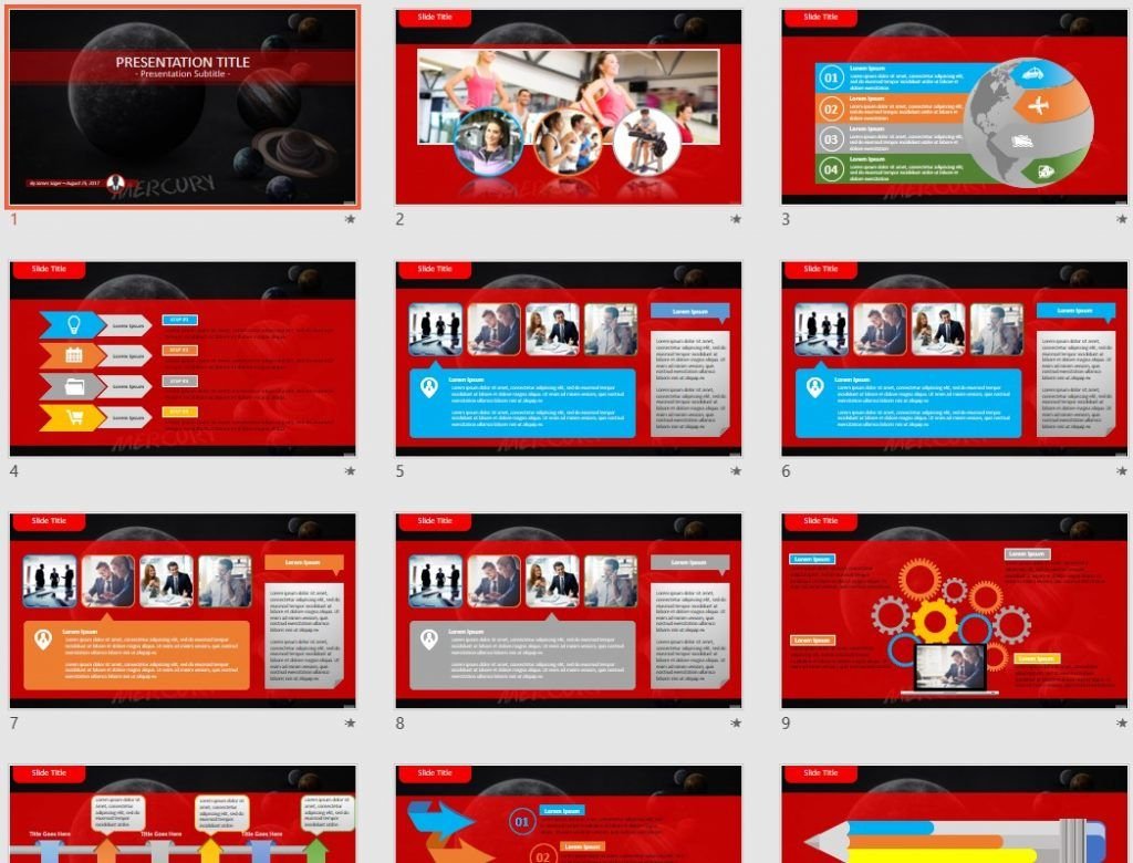 Mercury PowerPoint by SageFox Mercury PowerPoint by SageFox