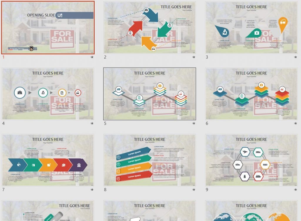 Real estate PPT by SageFox Real estate PPT by SageFox