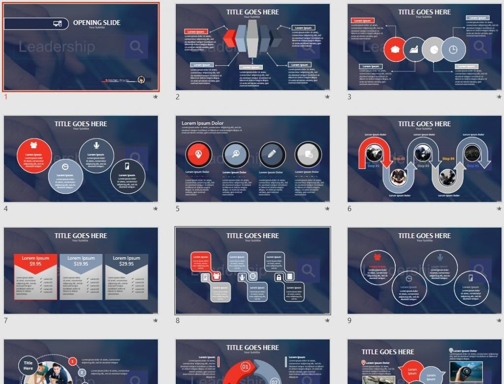 Leadership PPT by SageFox Leadership PPT by SageFox