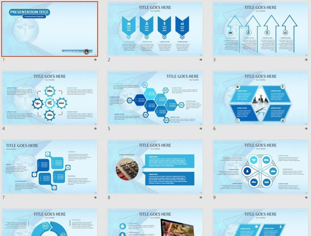 abstract medical PPT by SageFox abstract medical PPT by SageFox