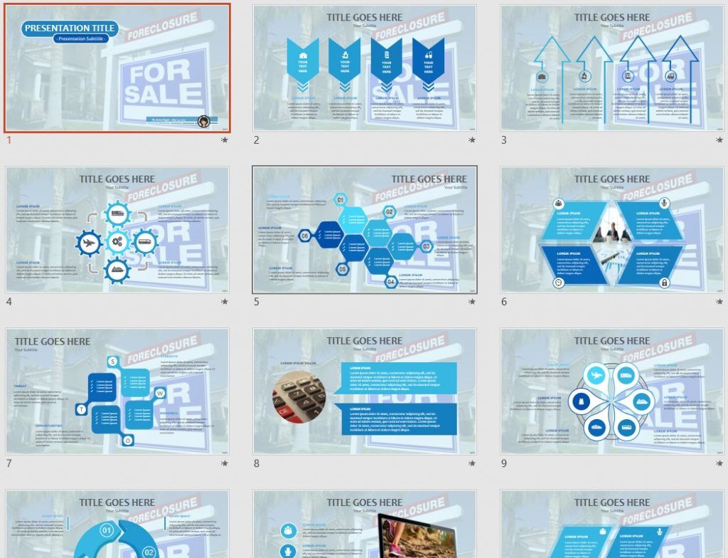 Real Estate PPT by SageFox Real Estate PPT by SageFox