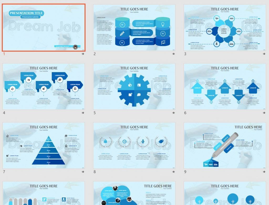 Dream Job PPT by SageFox Dream Job PPT by SageFox