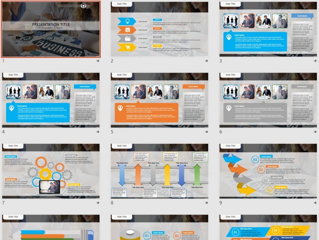 Business PowerPoint by SageFox Business PowerPoint by SageFox