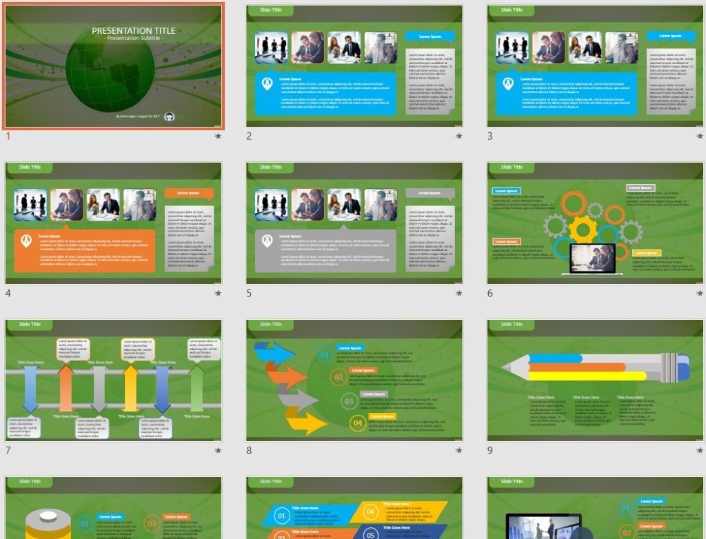 globe PowerPoint by SageFox globe PowerPoint by SageFox
