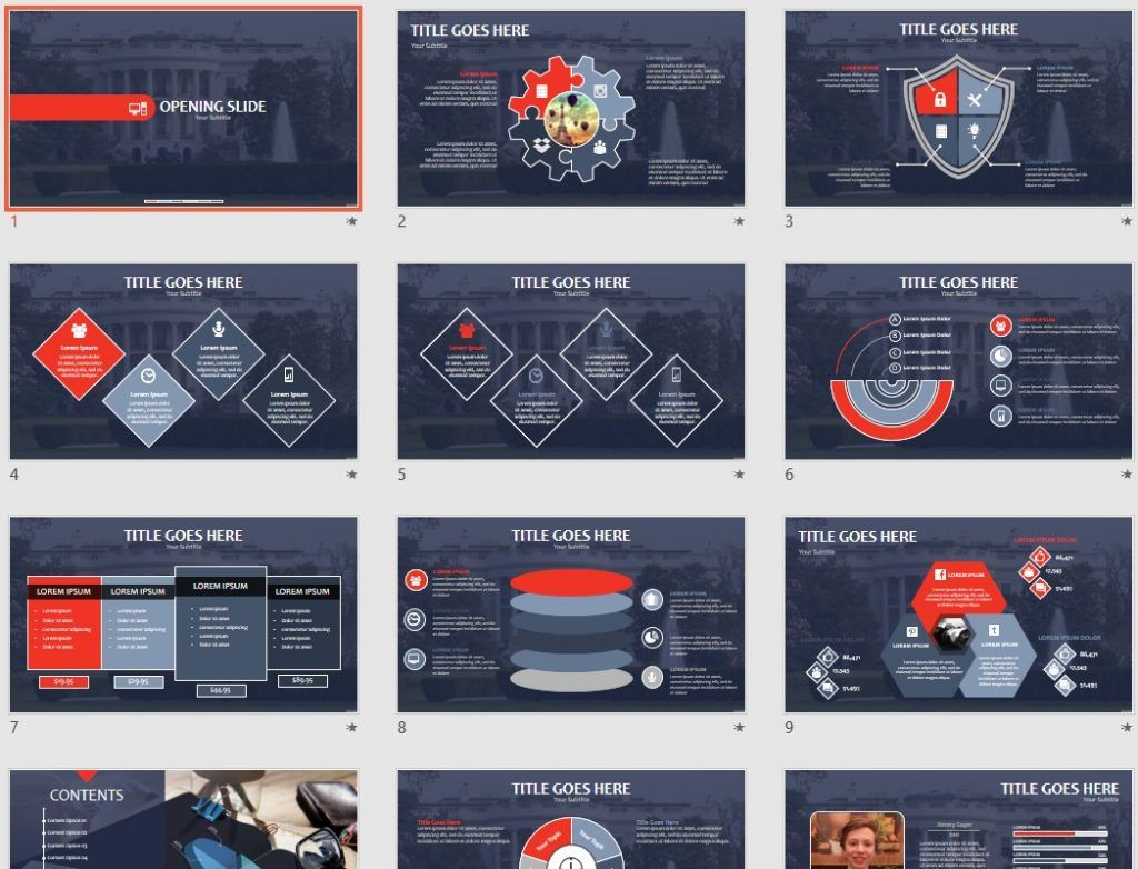 White House PPT by SageFox White House PPT by SageFox