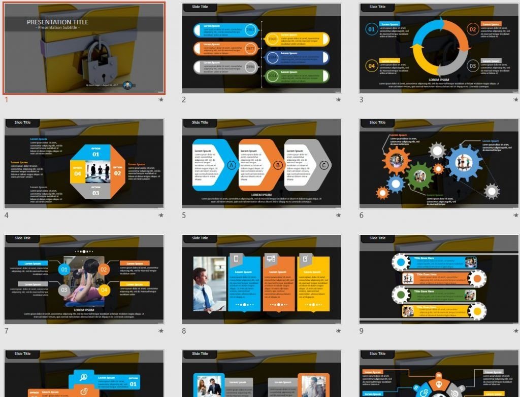 data security PowerPoint by SageFox data security PowerPoint by SageFox