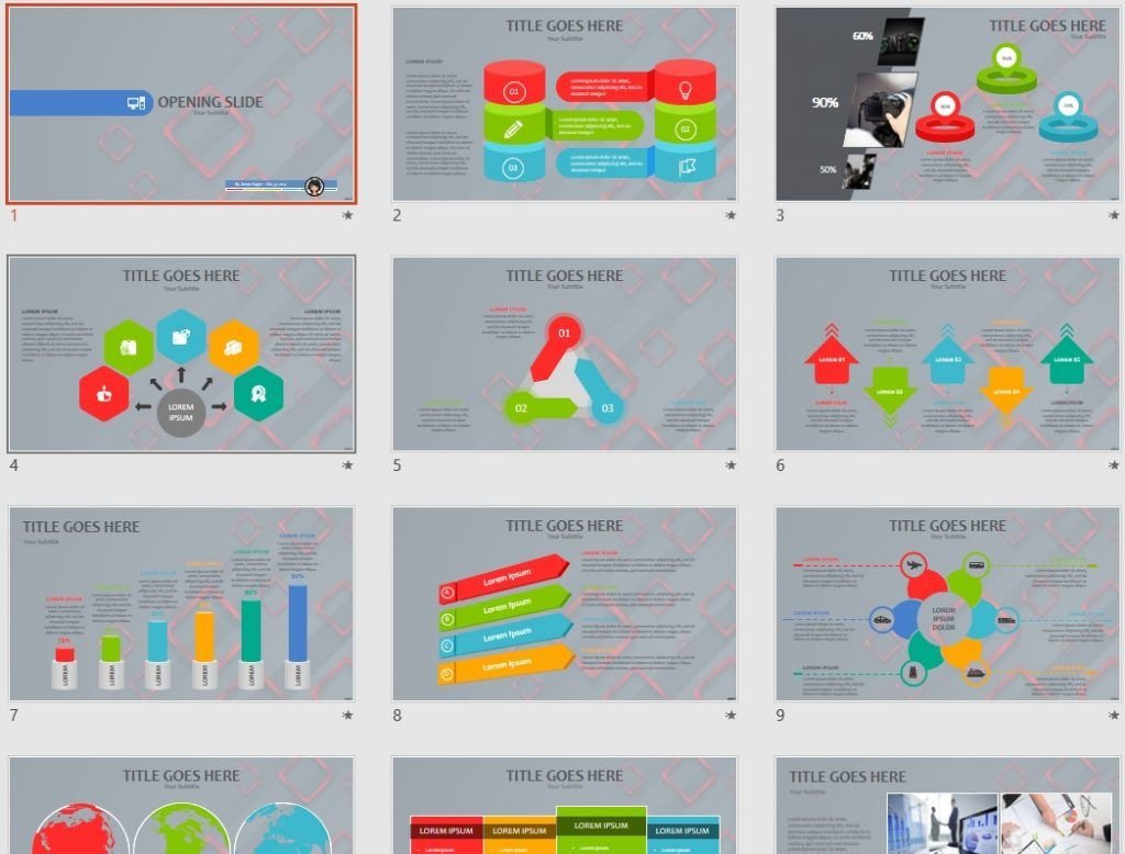 metal squares PPT by SageFox metal squares PPT by SageFox