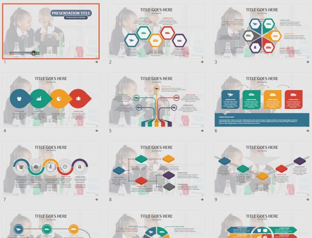 kids in science class PPT by SageFox kids in science class PPT by SageFox