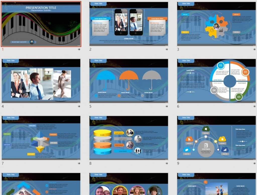 piano music PowerPoint by SageFox piano music PowerPoint by SageFox