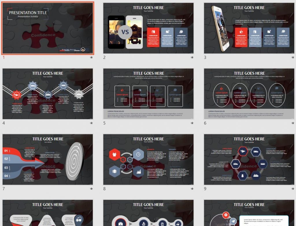 Confidence PPT by SageFox Confidence PPT by SageFox