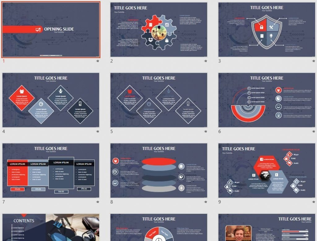 abstract PPT by SageFox abstract PPT by SageFox