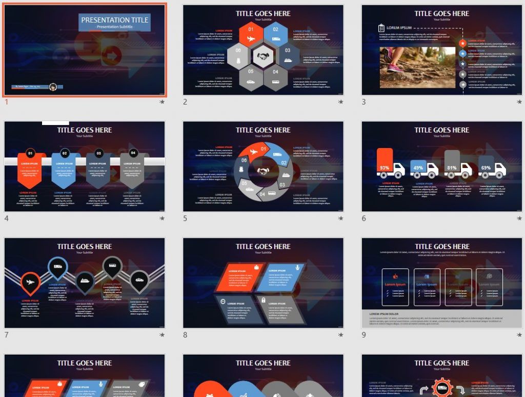High tech PPT by SageFox High tech PPT by SageFox