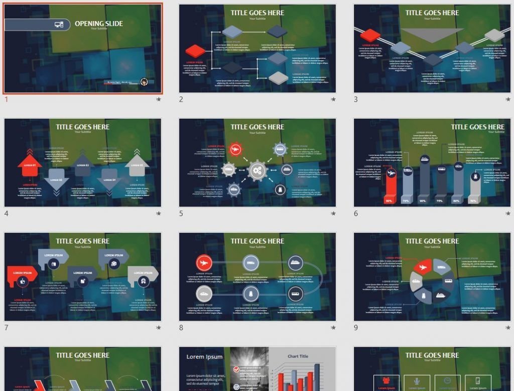 abstract PPT by SageFox abstract PPT by SageFox