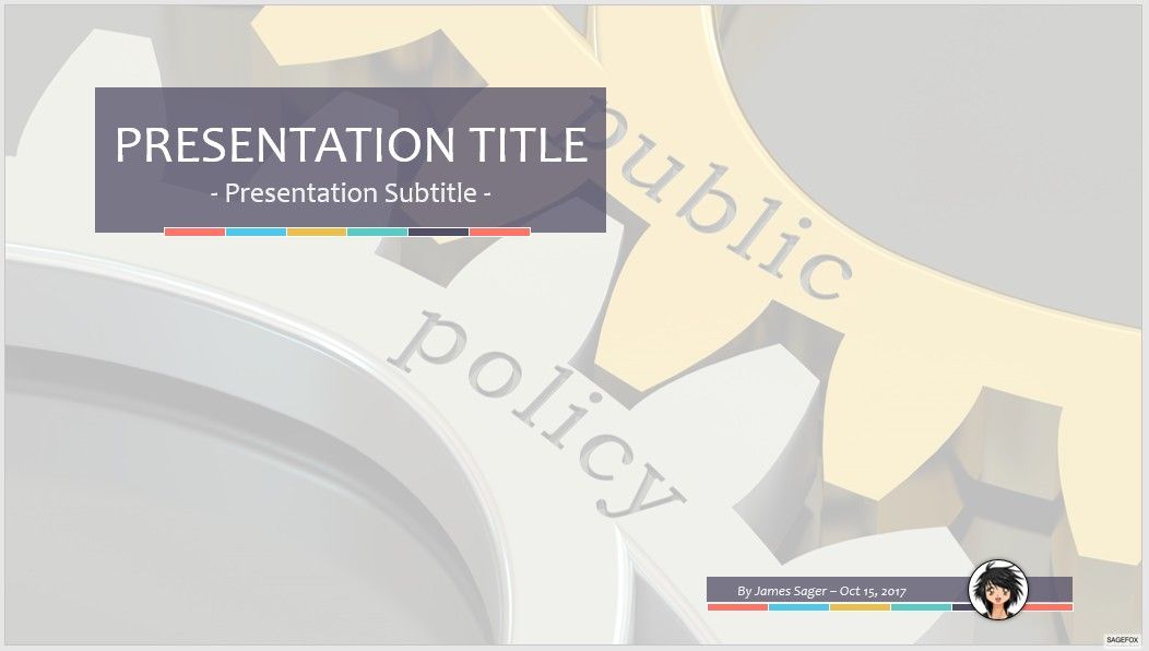 Free Public Policy PPT #68957 | SageFox PowerPoint Templates.