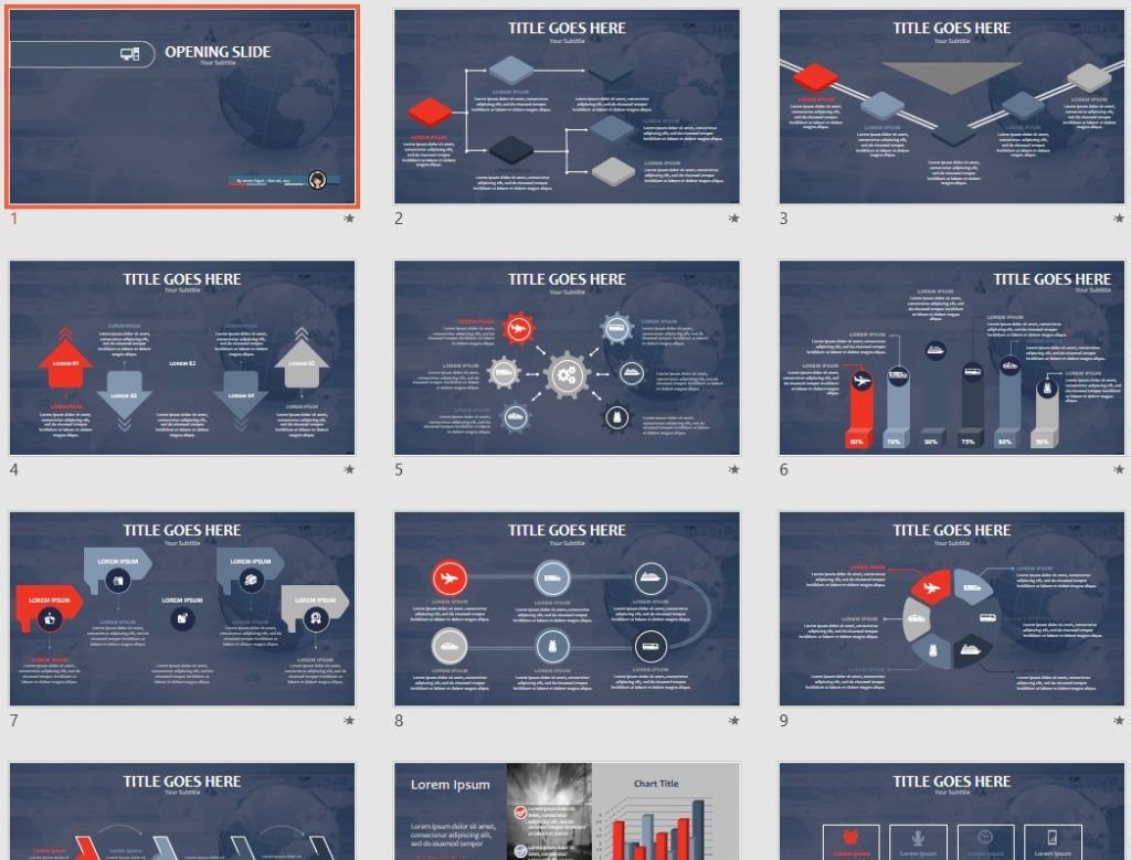 globe PPT by SageFox globe PPT by SageFox