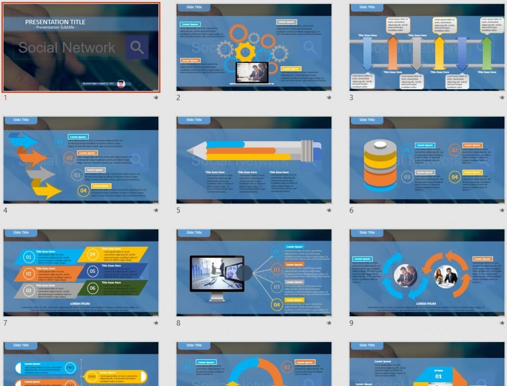 social network powerpoint - free social network powerpoint social network powerpoint - free social network powerpoint, Presentation templates
