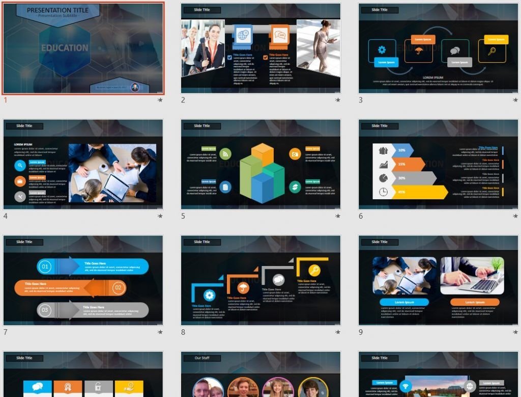 Education PowerPoint by SageFox Education PowerPoint by SageFox