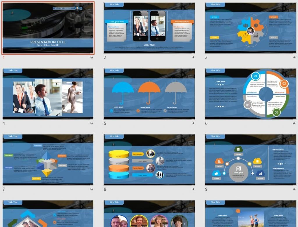 record player PowerPoint by SageFox record player PowerPoint by SageFox