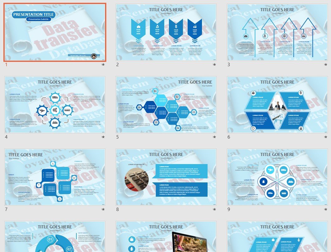 Data Transfer PowerPoint 73017