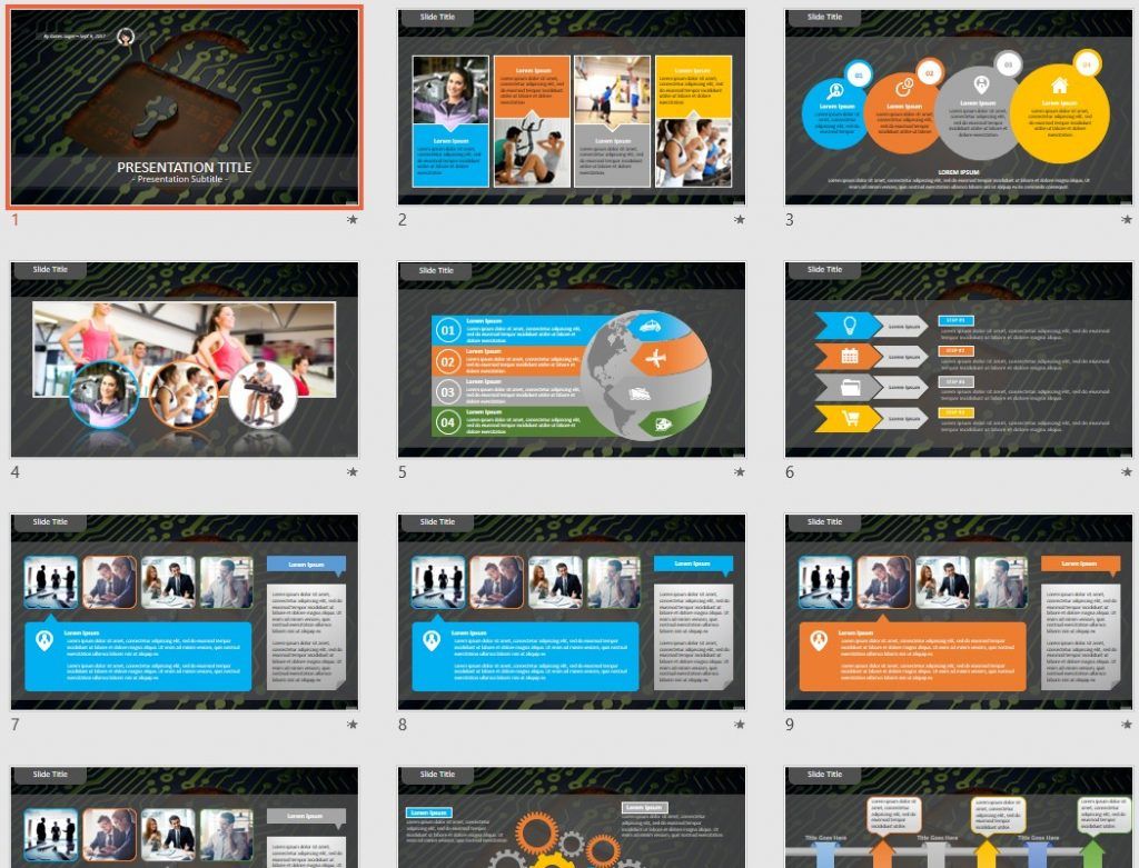 Padlock icon PowerPoint by SageFox Padlock icon PowerPoint by SageFox
