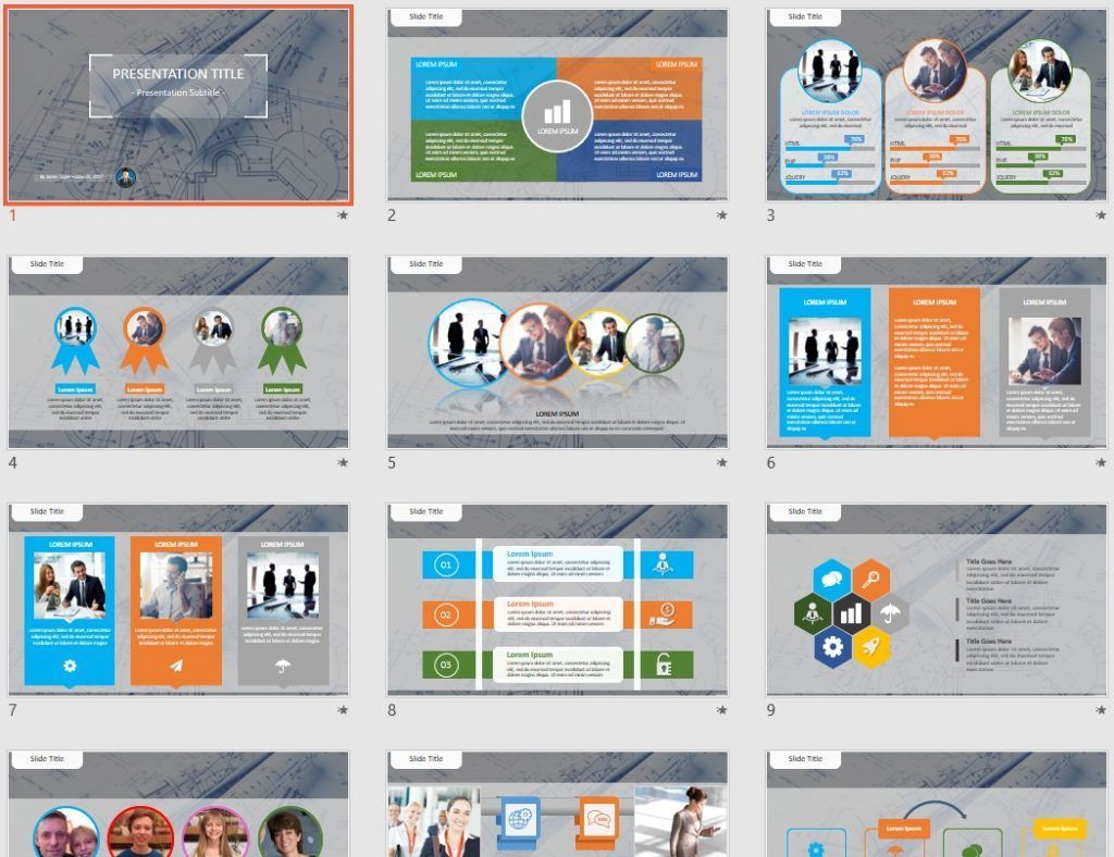 architectural project PowerPoint by SageFox architectural project PowerPoint by SageFox