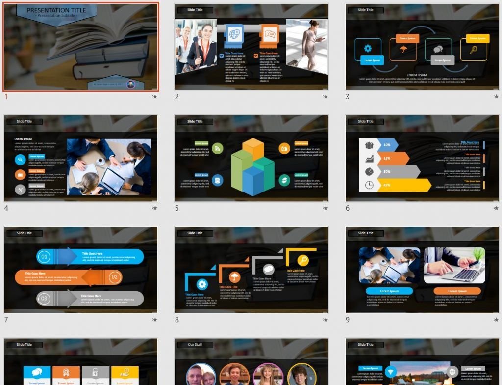 Education Concept PowerPoint by SageFox Education Concept PowerPoint by SageFox