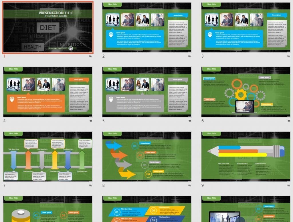 diet PowerPoint by SageFox diet PowerPoint by SageFox