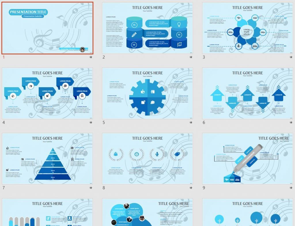 Music Notes PPT by SageFox Music Notes PPT by SageFox