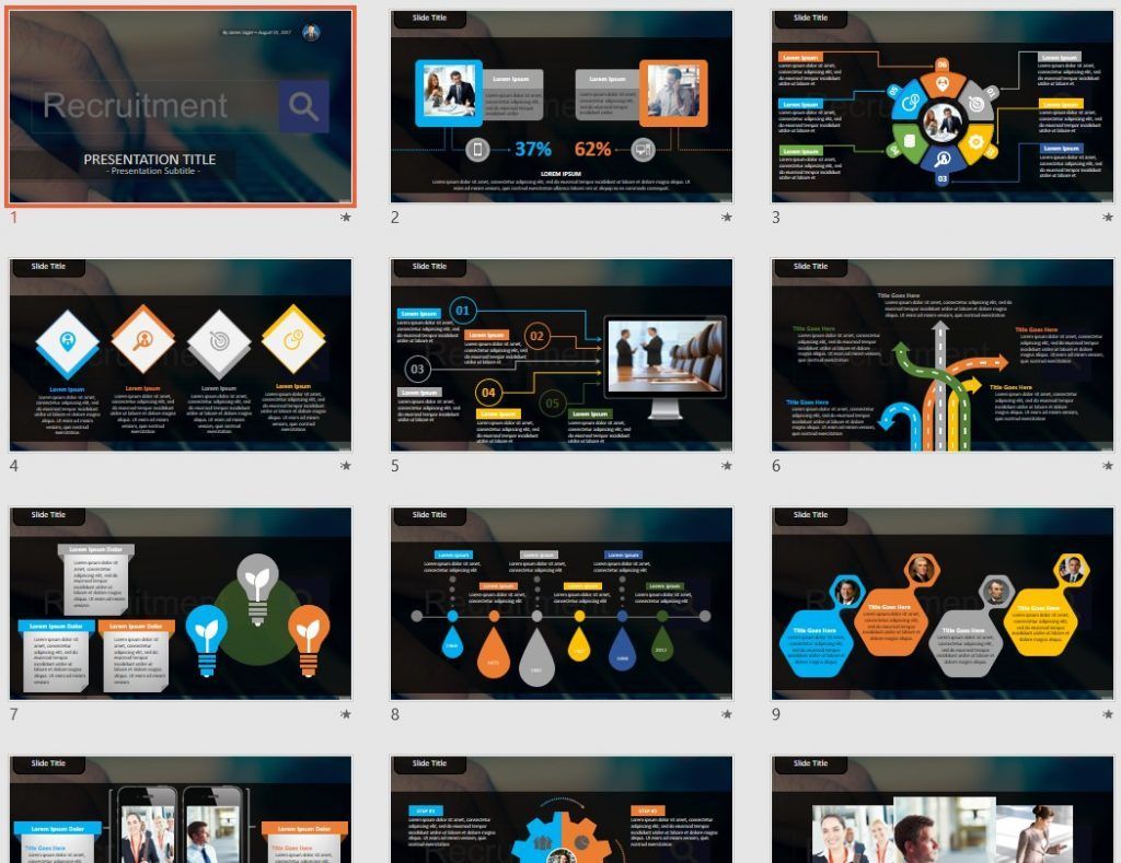 Recruitment PowerPoint by SageFox Recruitment PowerPoint by SageFox