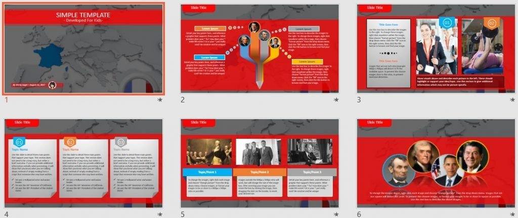 Simple Kids PowerPoint - France by SageFox Simple Kids PowerPoint - France by SageFox