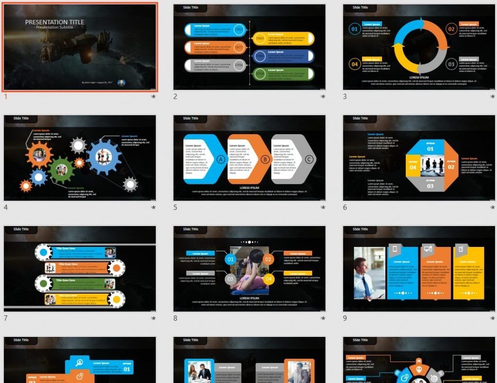 SciFi PowerPoint by SageFox SciFi PowerPoint by SageFox