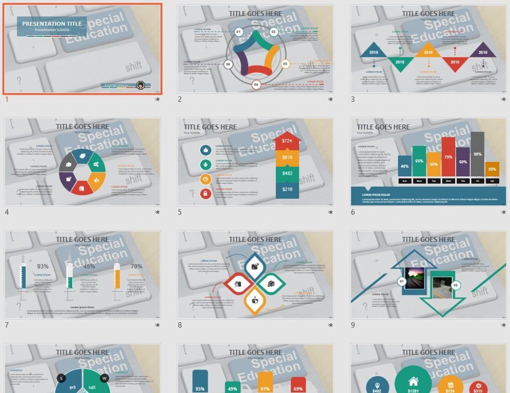 Free Special Education Ppt 75088 Sagefox Powerpoint Templates Special Education Powerpoint Templates