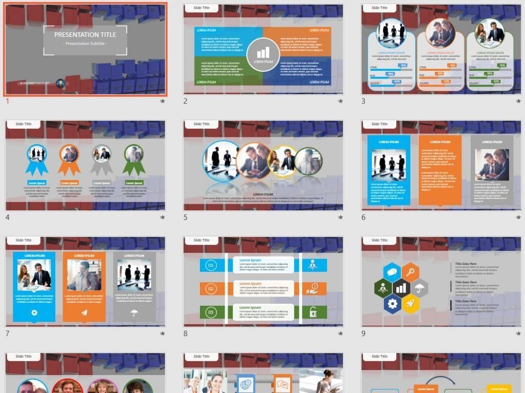 3d Cubes PowerPoint by SageFox 3d Cubes PowerPoint by SageFox
