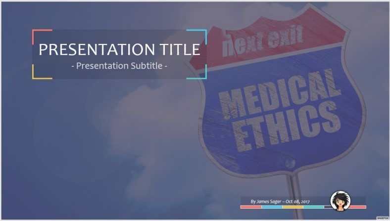 Free Medical Ethics PPT #77513 | SageFox PowerPoint Templates.