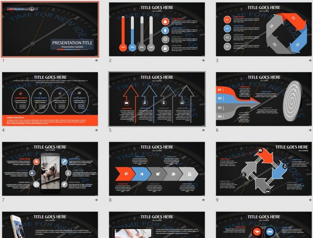 Time for new ideas PPT by SageFox Time for new ideas PPT by SageFox