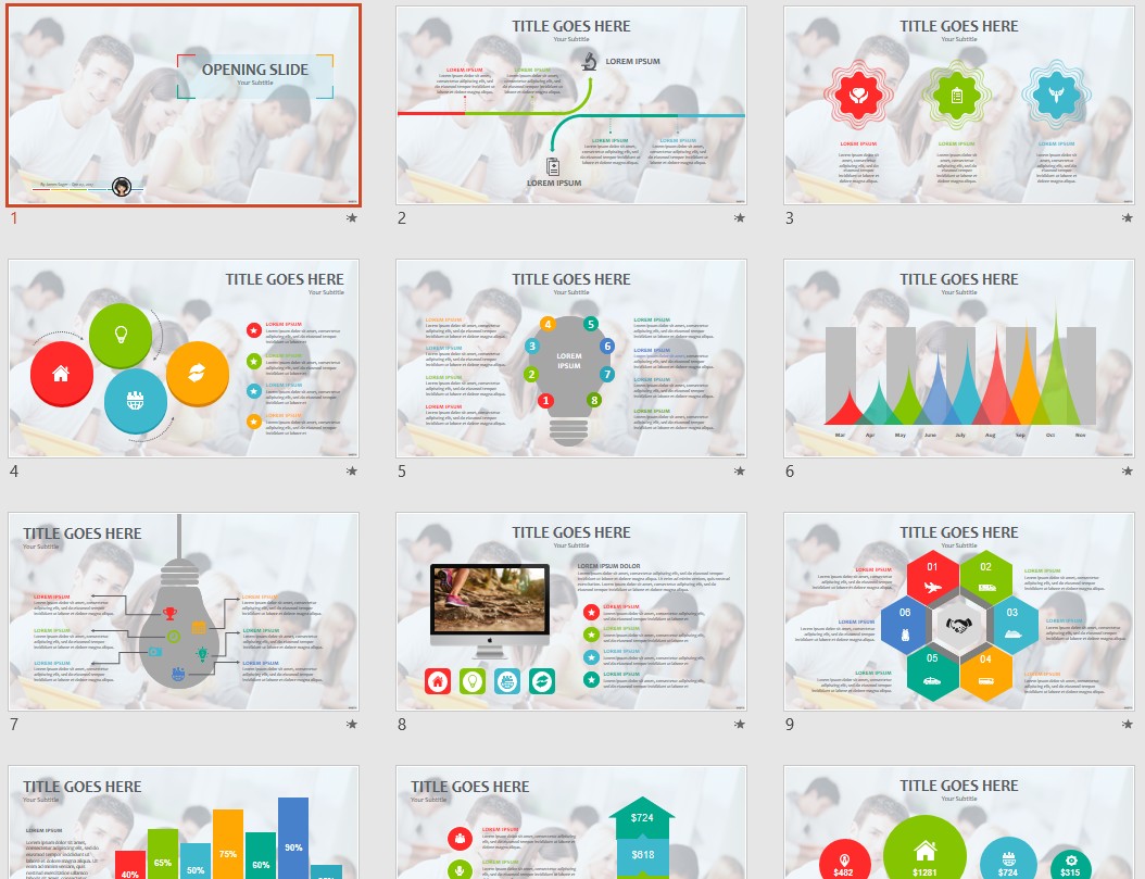 Classroom Powerpoint Template from powerpoint.sage-fox.com