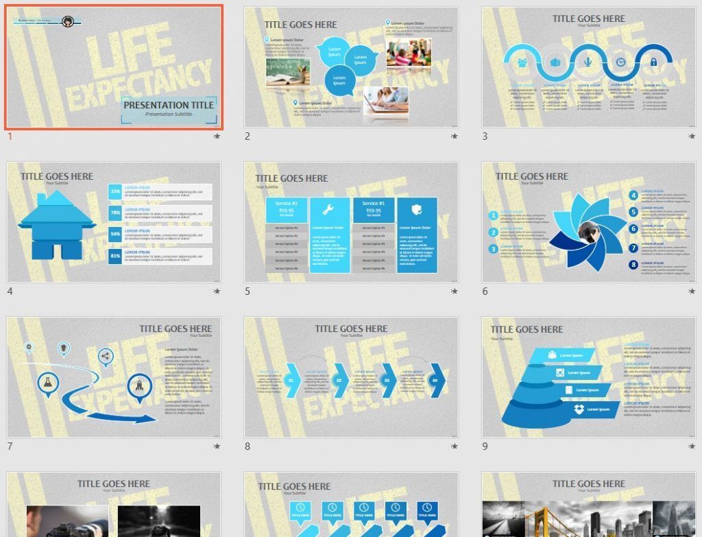 Life Expectancy PPT by SageFox Life Expectancy PPT by SageFox