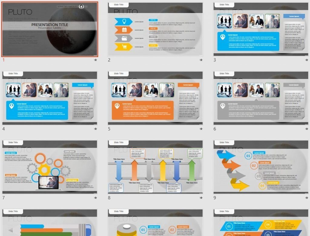 Pluto PowerPoint by SageFox Pluto PowerPoint by SageFox