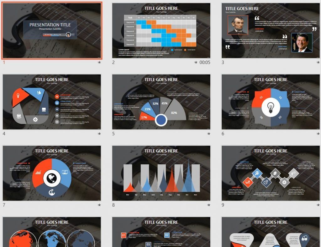 electric guitar PowerPoint by SageFox electric guitar PowerPoint by SageFox