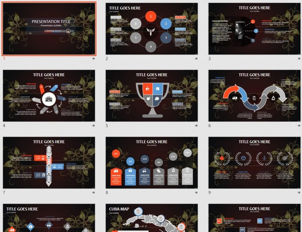 Floral PPT by SageFox Floral PPT by SageFox
