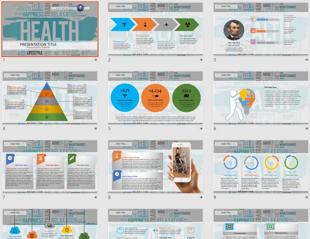 Health PowerPoint by SageFox Health PowerPoint by SageFox