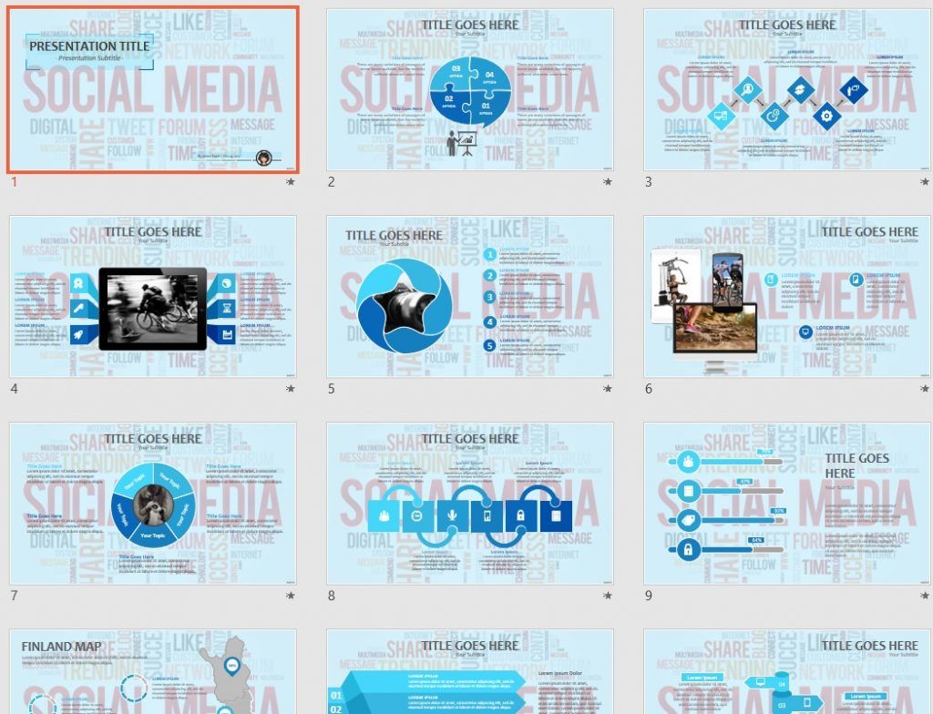 Social Media PPT by SageFox Social Media PPT by SageFox