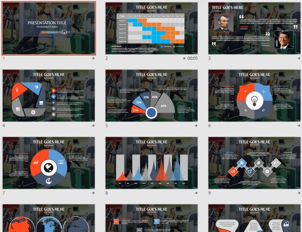 Workout PowerPoint by SageFox Workout PowerPoint by SageFox