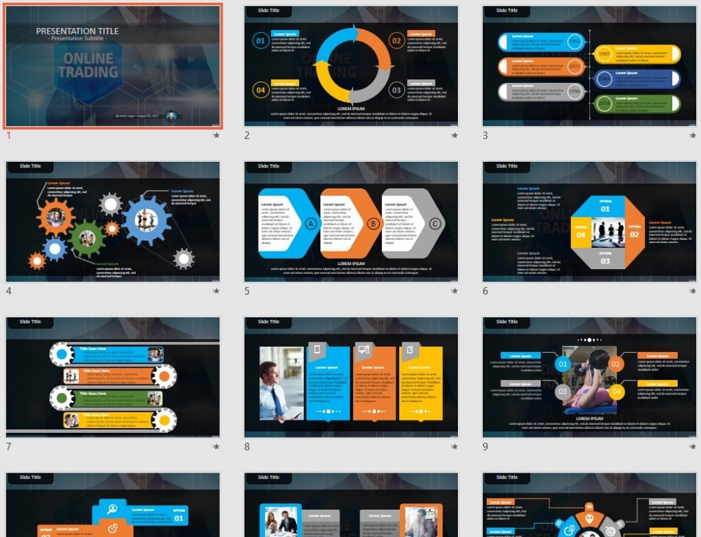 trading powerpoint template trading powerpoint ppt presentation